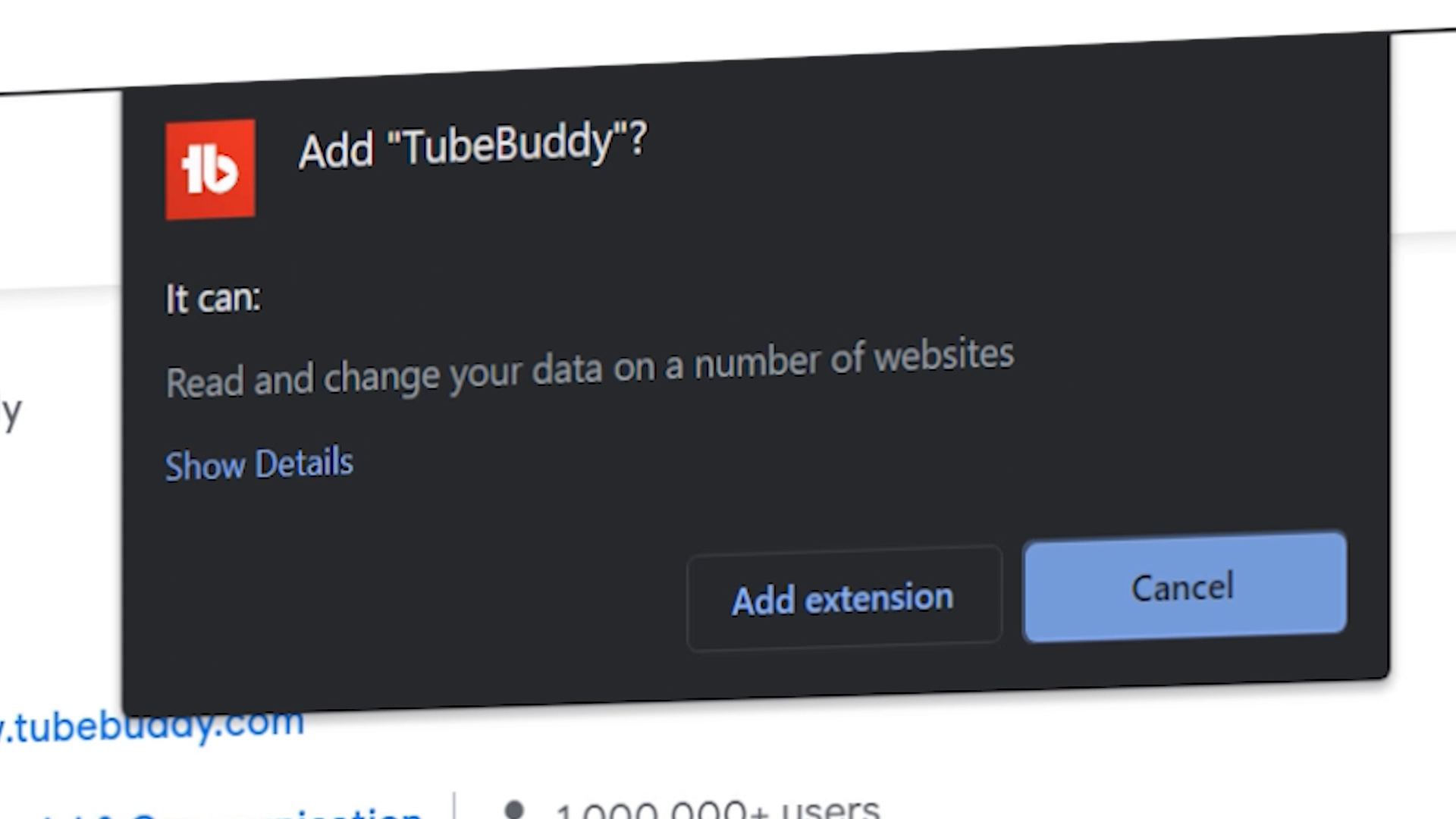 TubeBuddy browser extension overview