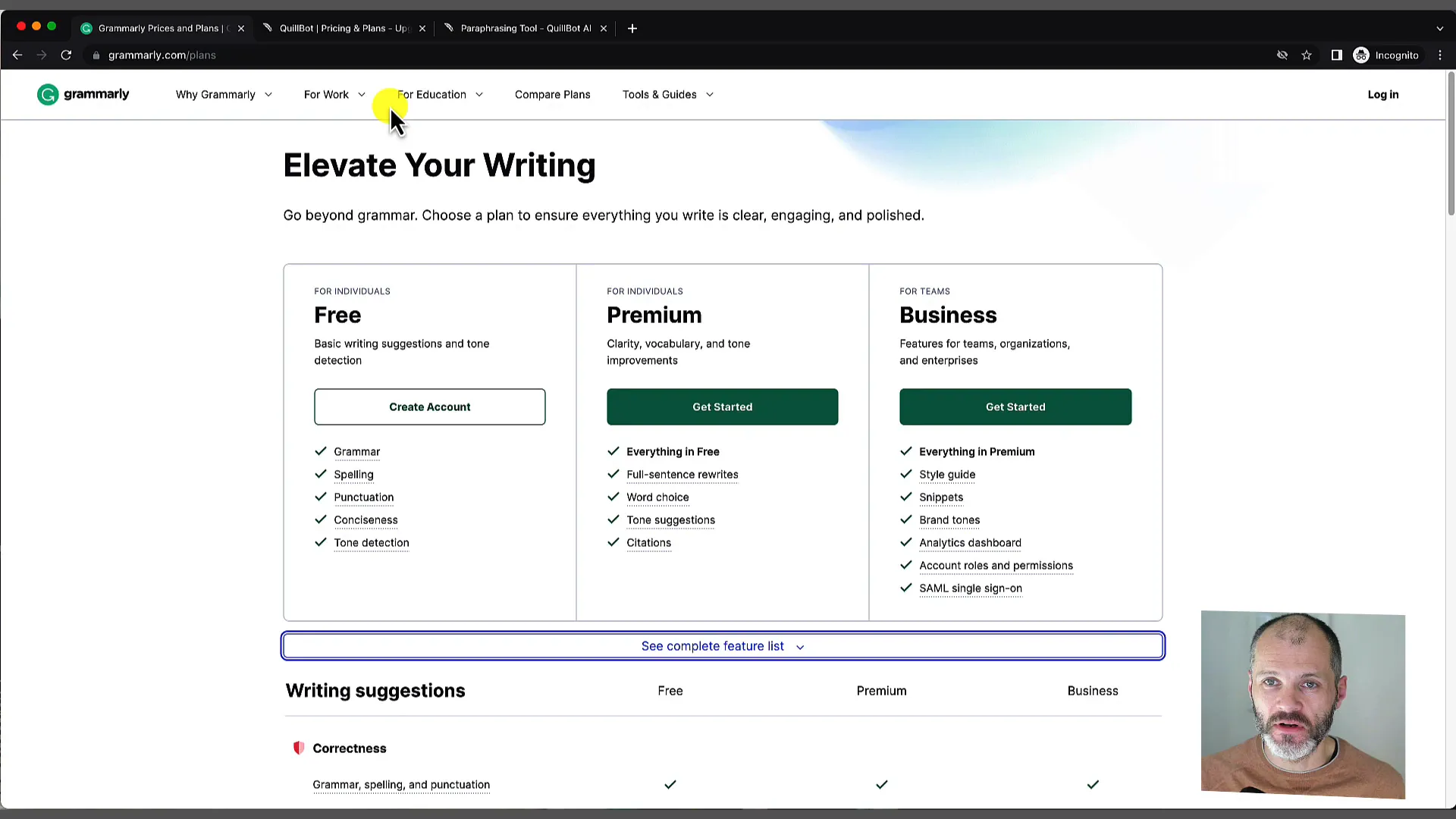 QuillBot features overview