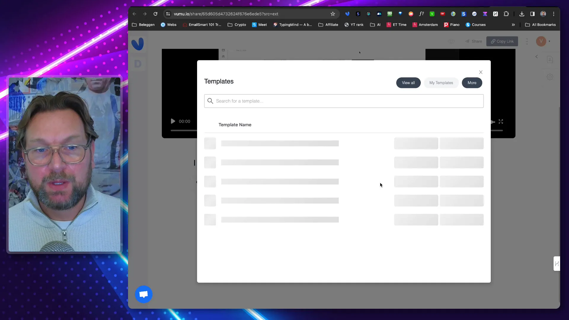 Creating personalized video pages