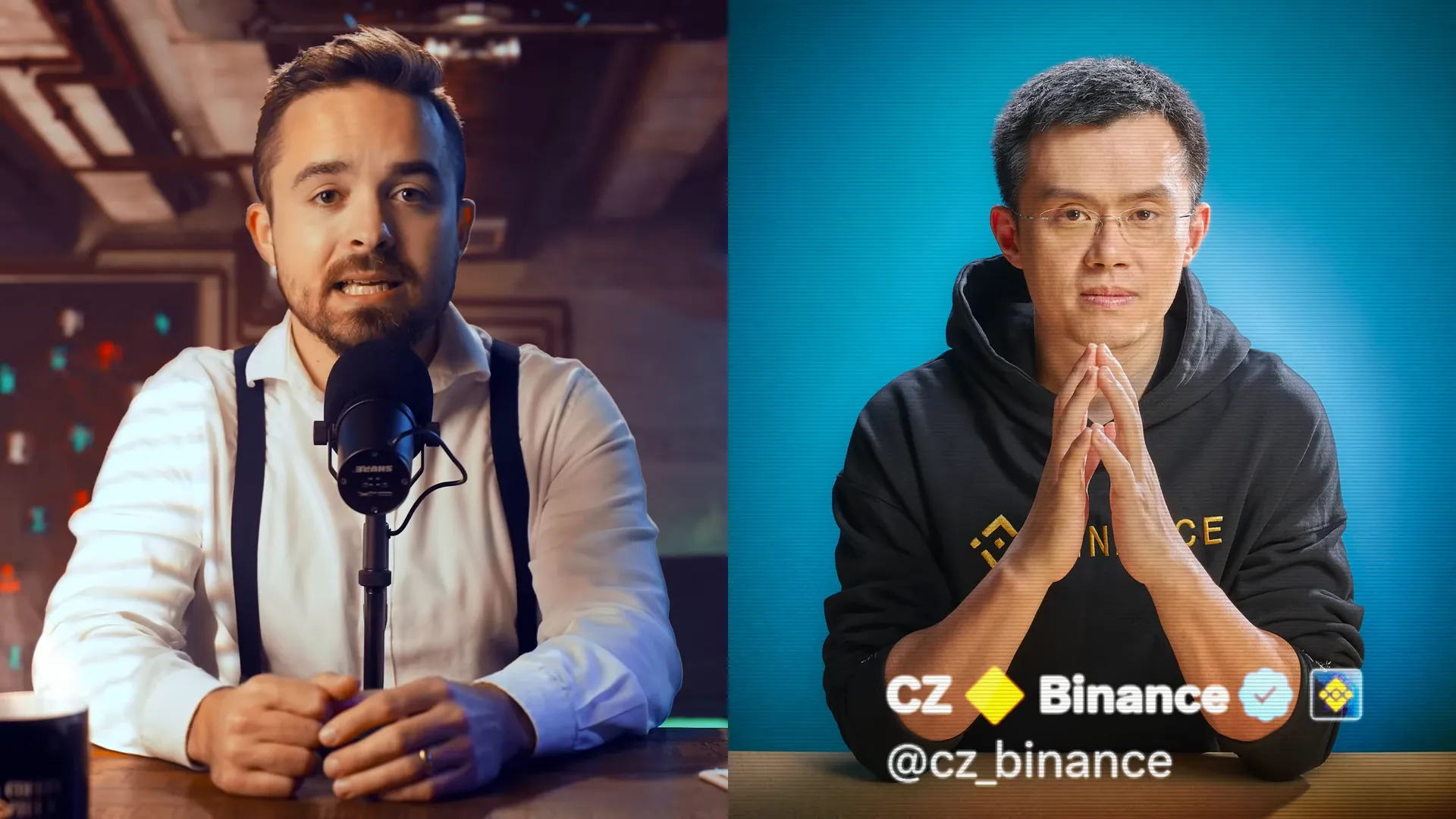 Changpeng Zhao speaking about Binance's strategy